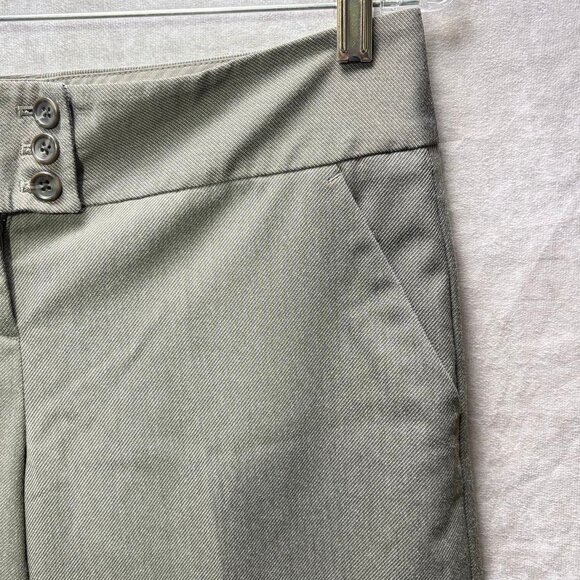 💼 The Limited Cassidy Fit Wide Leg Trousers | Size 4 | Gray Taupe Dress Pants - Picture 3 of 7